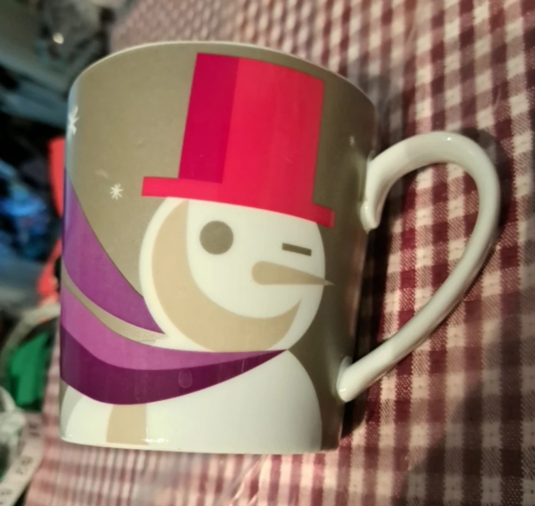 Starbucks Snowman Mug - photo 3