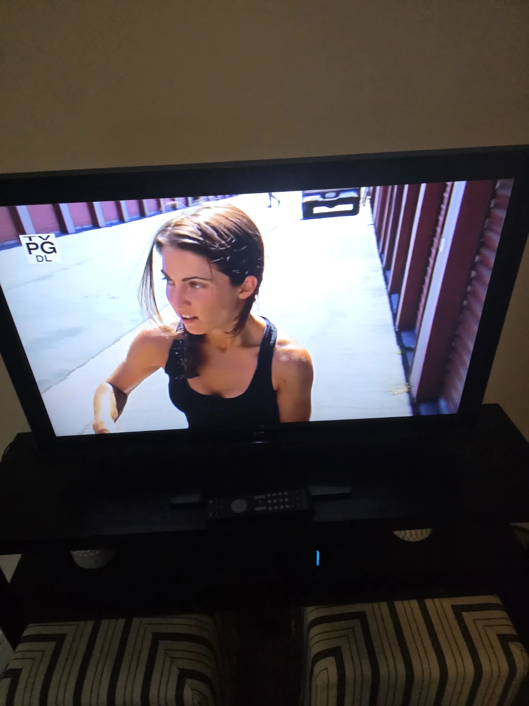 JVC Flat Screen TV with Remote