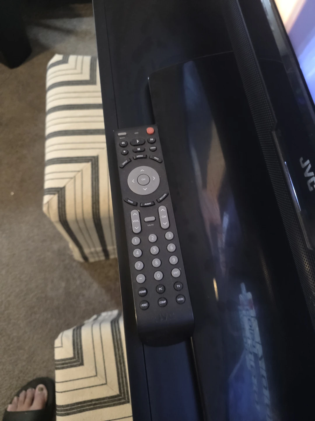 JVC Flat Screen TV with Remote - photo 5