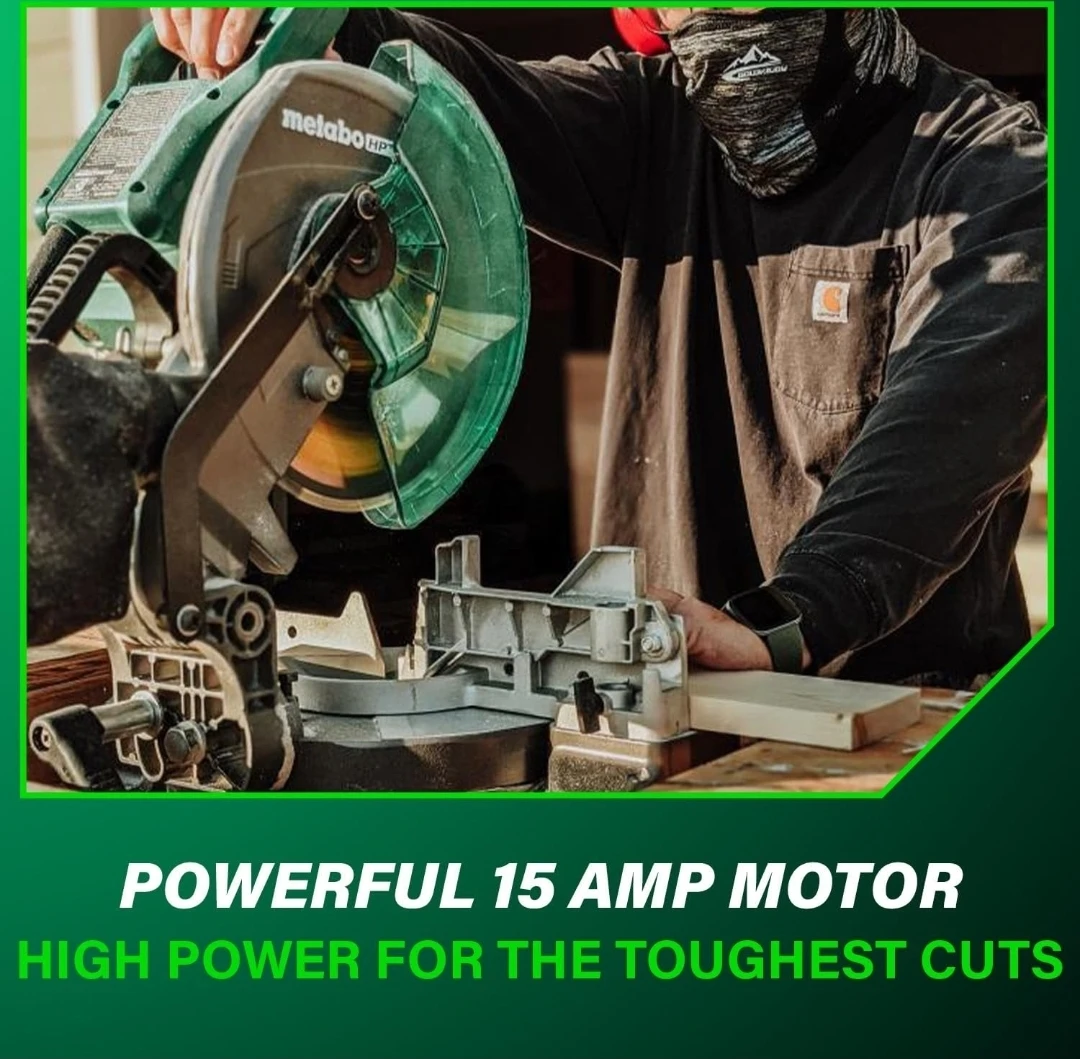 Metabo HPT 10-Inch Compound Miter Saw 🥕 - photo 4