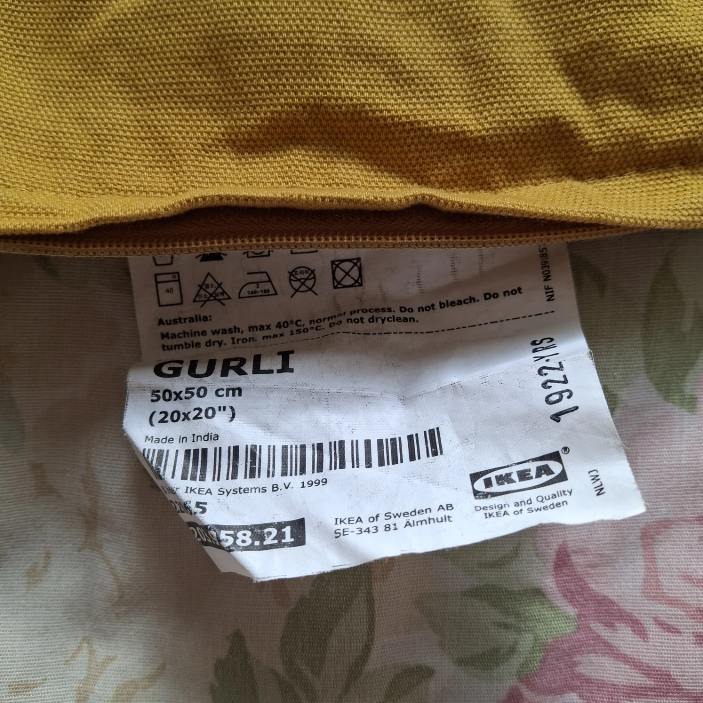 IKEA GURLI Cushion Cover (50x50cm) - photo 3
