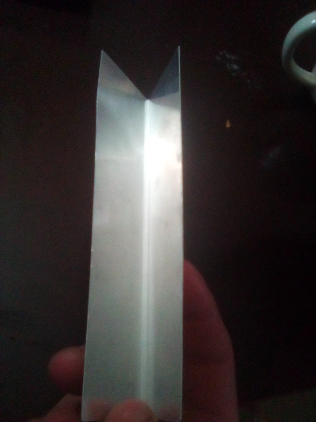 Metal "Reserved" Table Tent Sign - photo 3