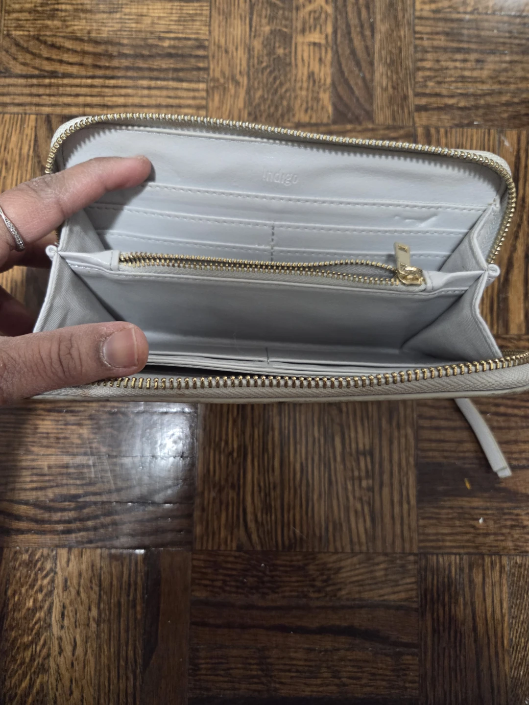 Indigo Zip Around Wallet - photo 2