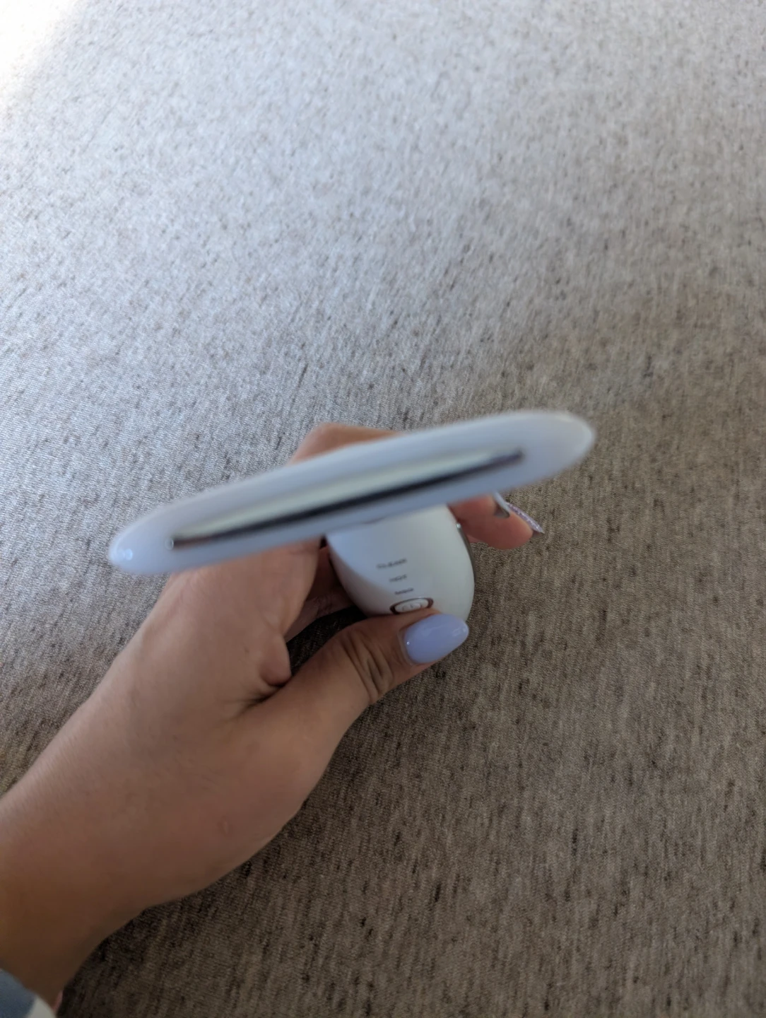 White Face Massager with Heat and Light Therapy - photo 4
