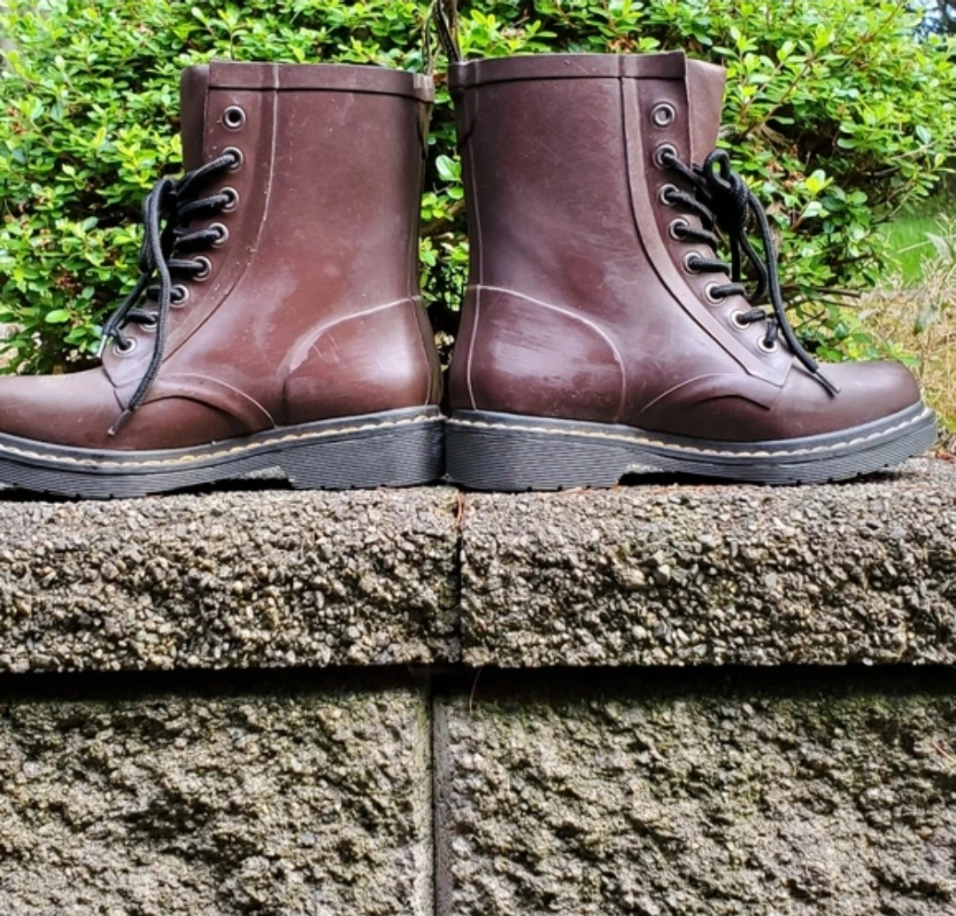 Dr. Martens Brown Lace-Up Boots🥕 - photo 3