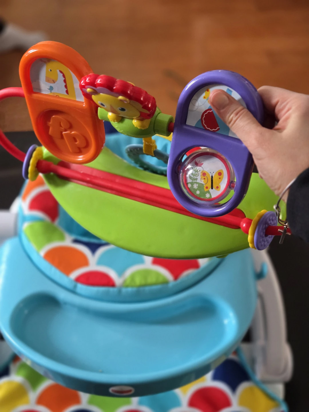 Fisher-Price Sit-Me-Up Seat with Toys - photo 3
