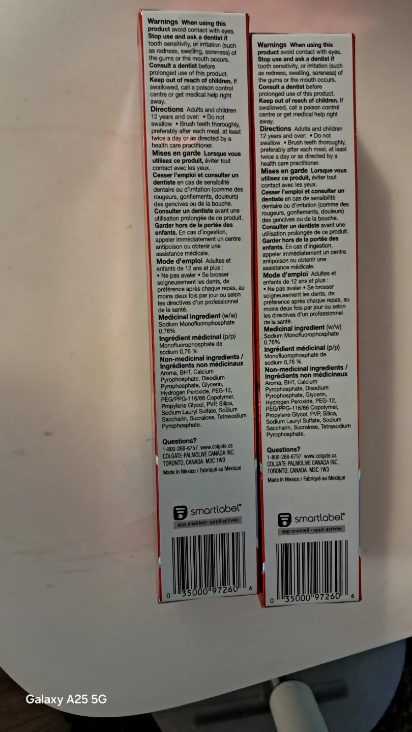Colgate Optic White Advanced Toothpaste (2x 133mL) - photo 4
