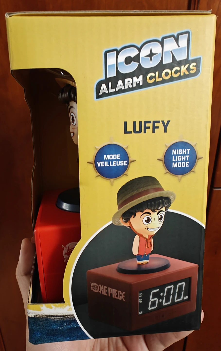 Paladone One Piece Luffy Icon Alarm Clock - photo 2