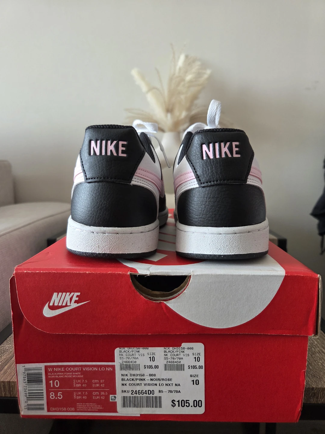 Nike Court Vision Low - Size 10 womens - photo 5