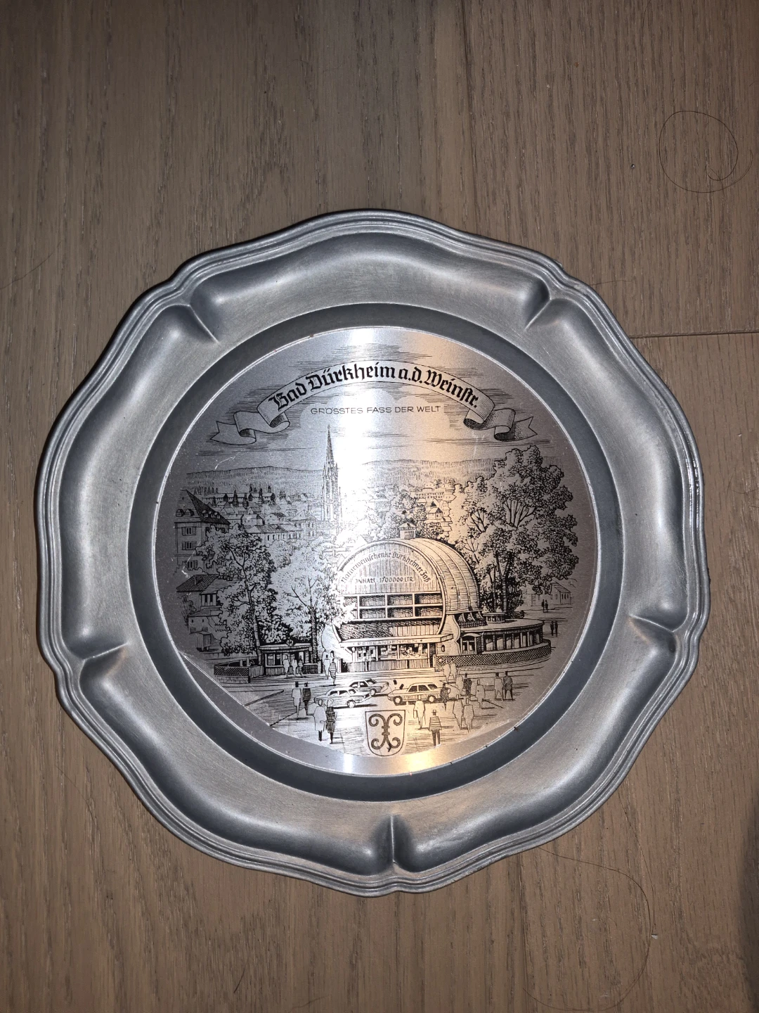 Pewter Plate - Bad Dürkheim a.d. Weinstraße