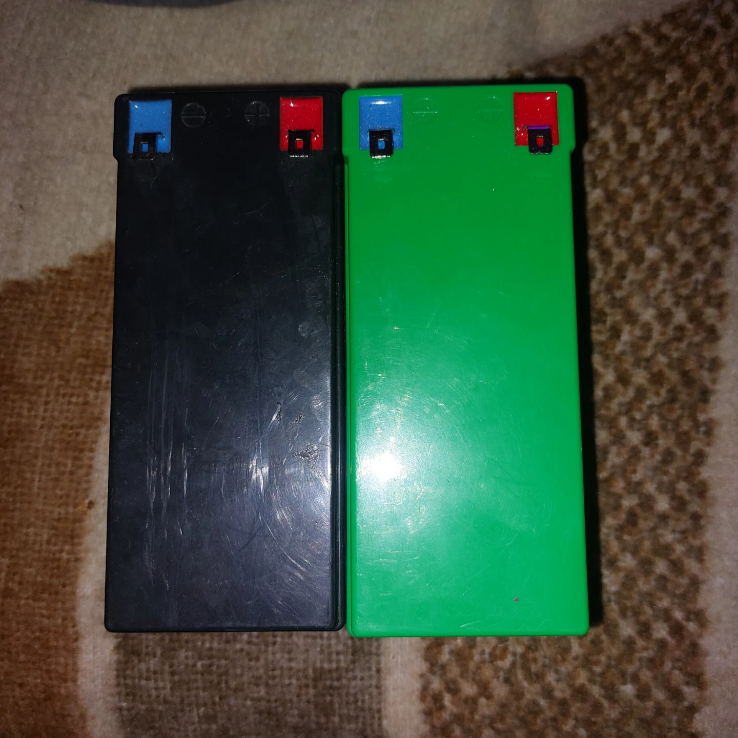 Black Rechargeable Battery