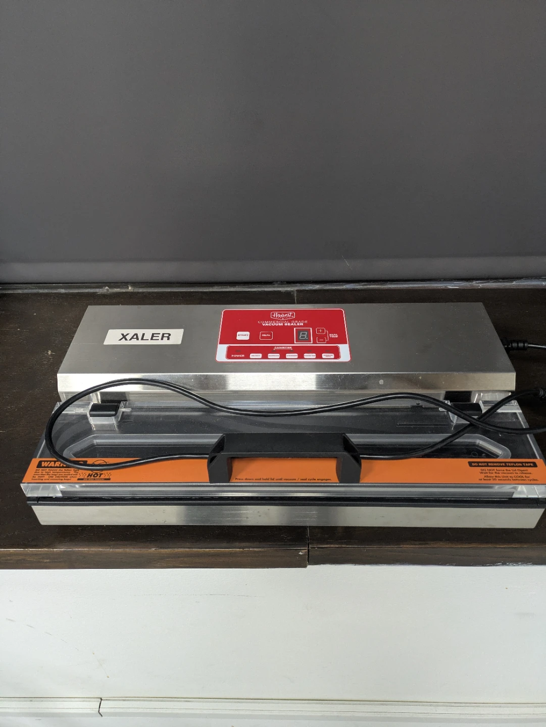 Harvest vacuum sealer used like new