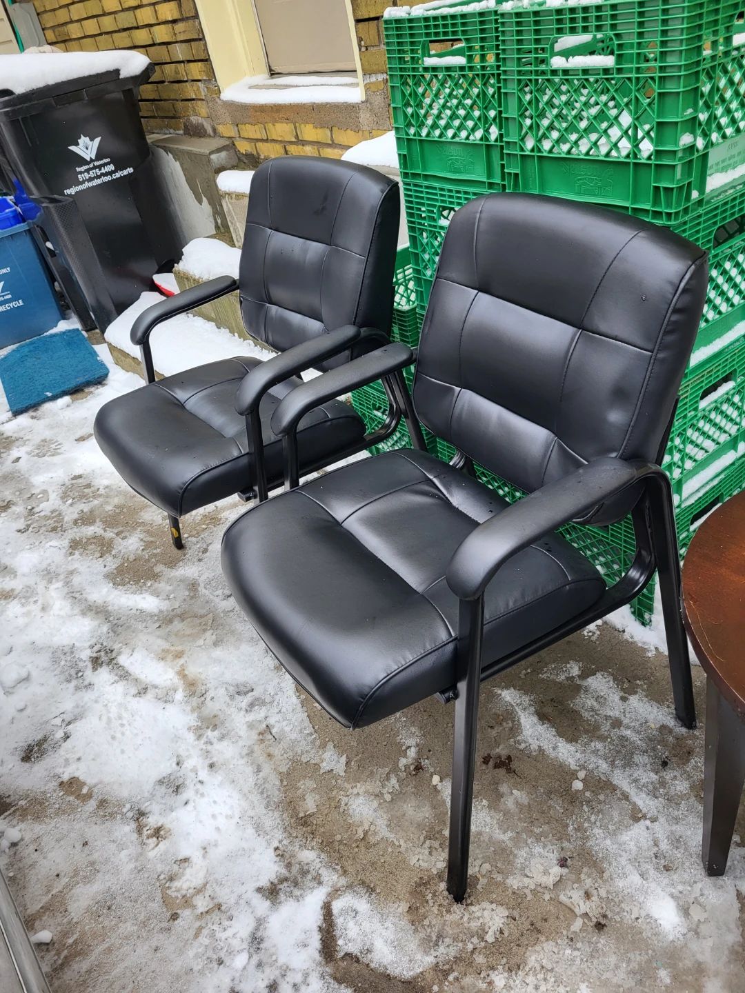 Black Office Chairs - - photo 2