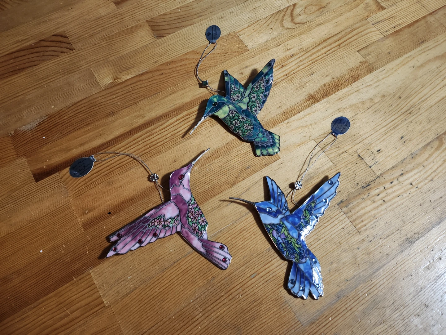 Hummingbird Ornaments by The Bradford Editions (Set of 3) - photo 5
