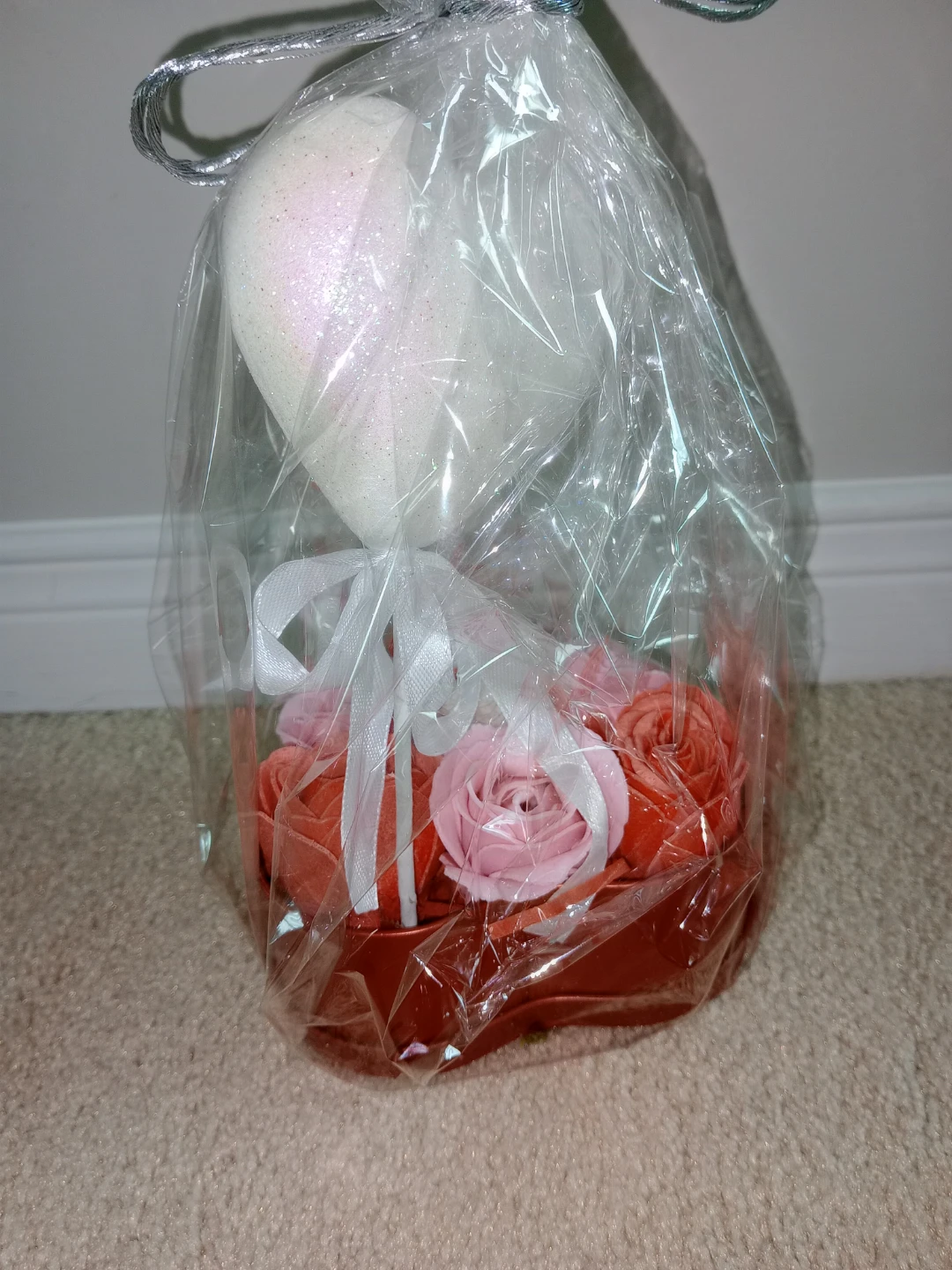 Heart-shaped Soap Flower Gift Set - photo 4