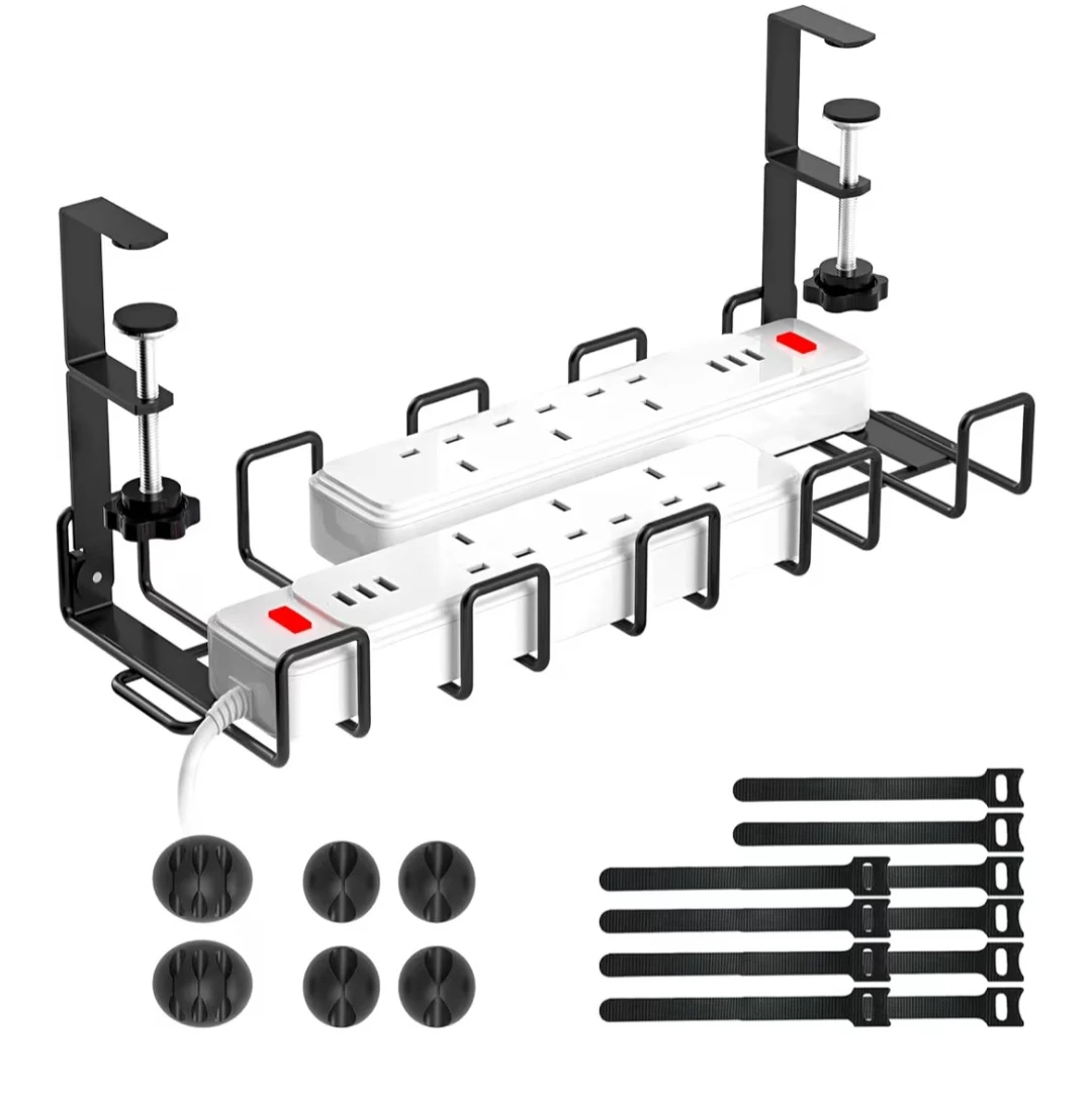 Spacecare Cable Management Under Desk No Dril, Cord Organizer