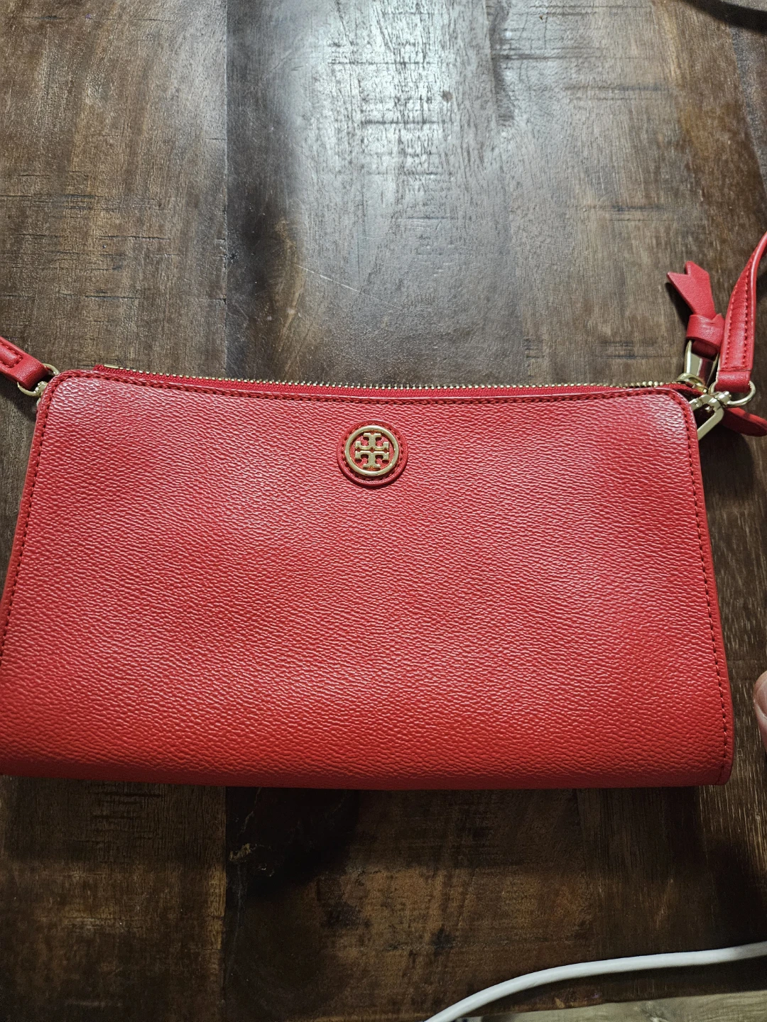 Tory Burch Red Leather Crossbody Bag - photo 3