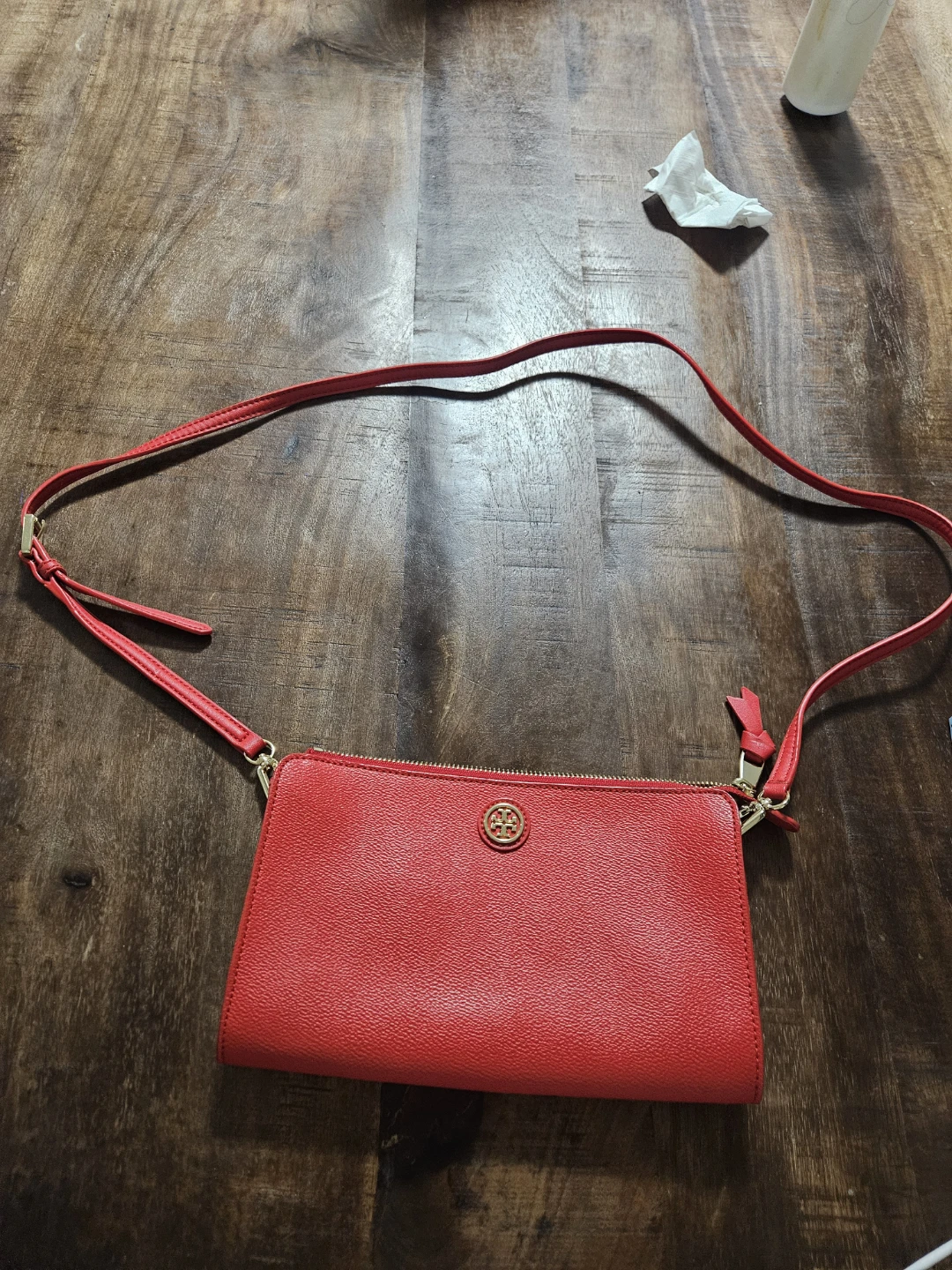 Tory Burch Red Leather Crossbody Bag - photo 4
