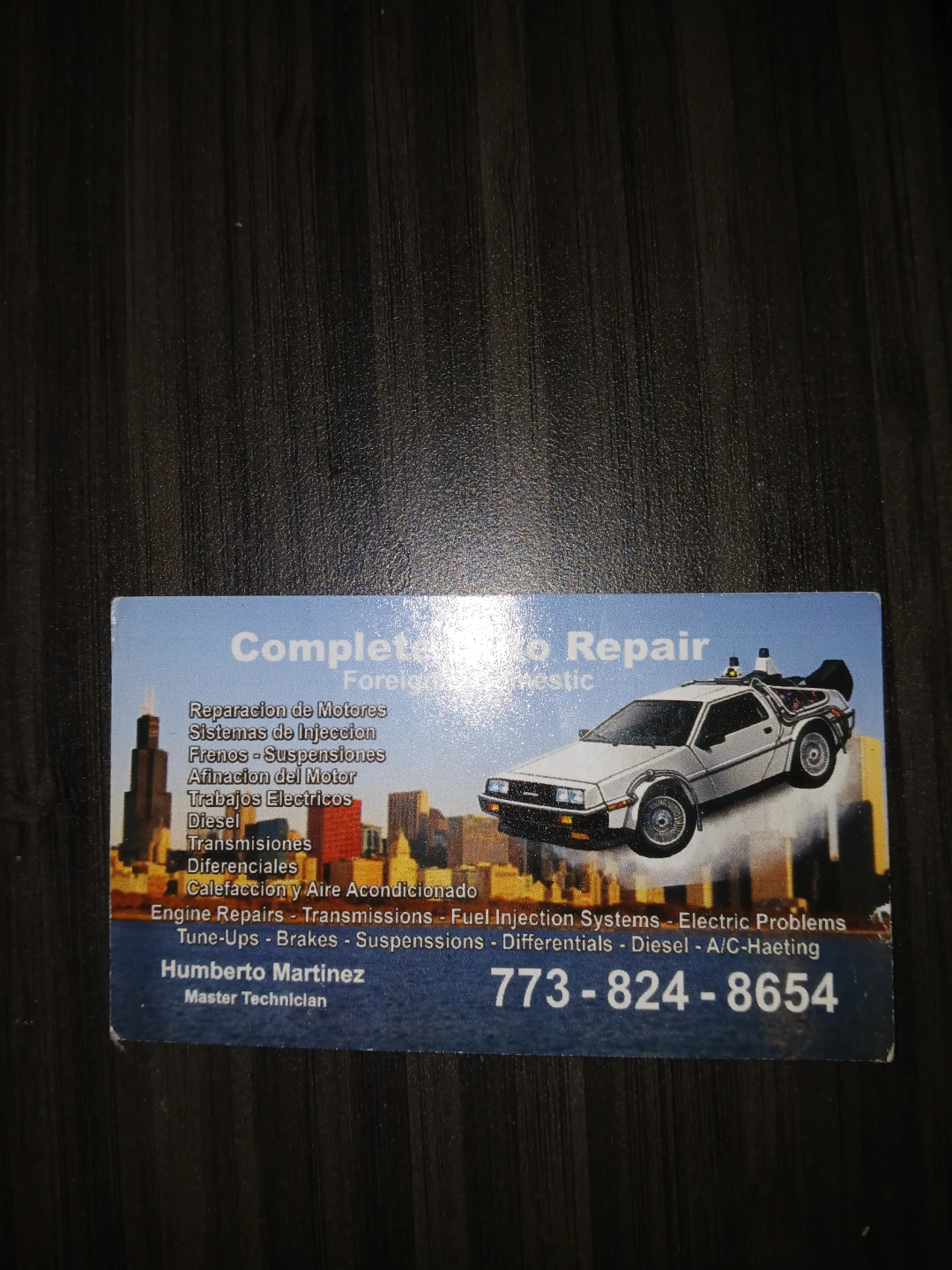 AUTO REPAIRS JOMP START CALL