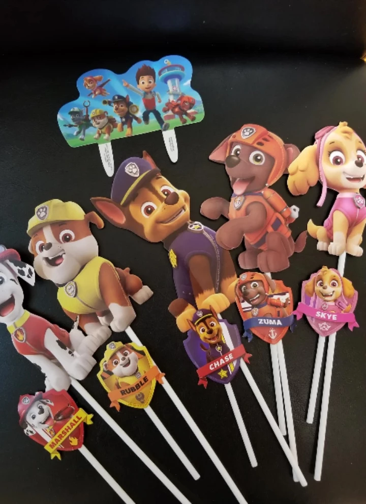 Paw Patrol Cake Toppers - 11Pieces 🏆 - photo 2