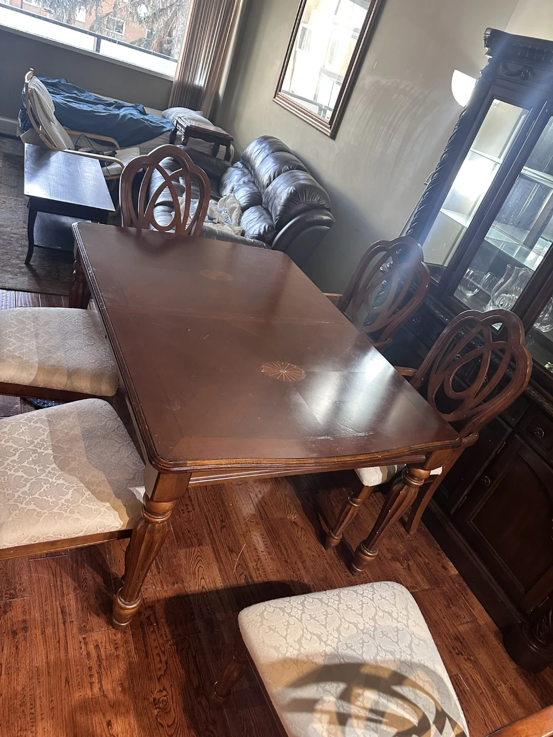 Wooden Dining Table Set - photo 2