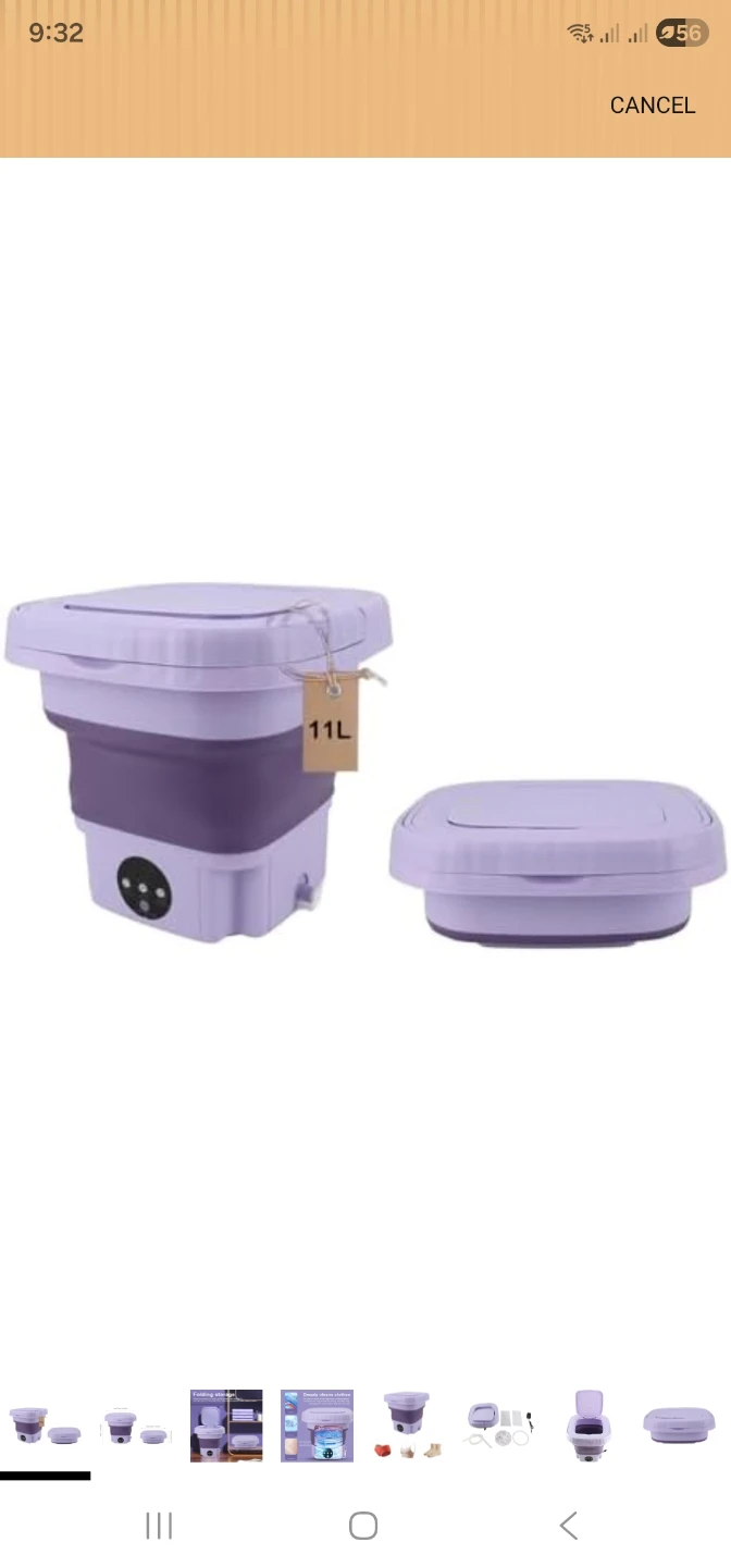 Portable Folding Washing Machine 11L