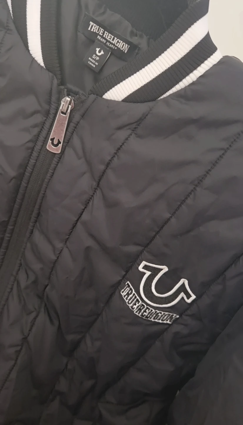 True Religion Puffer Bomber Jacket