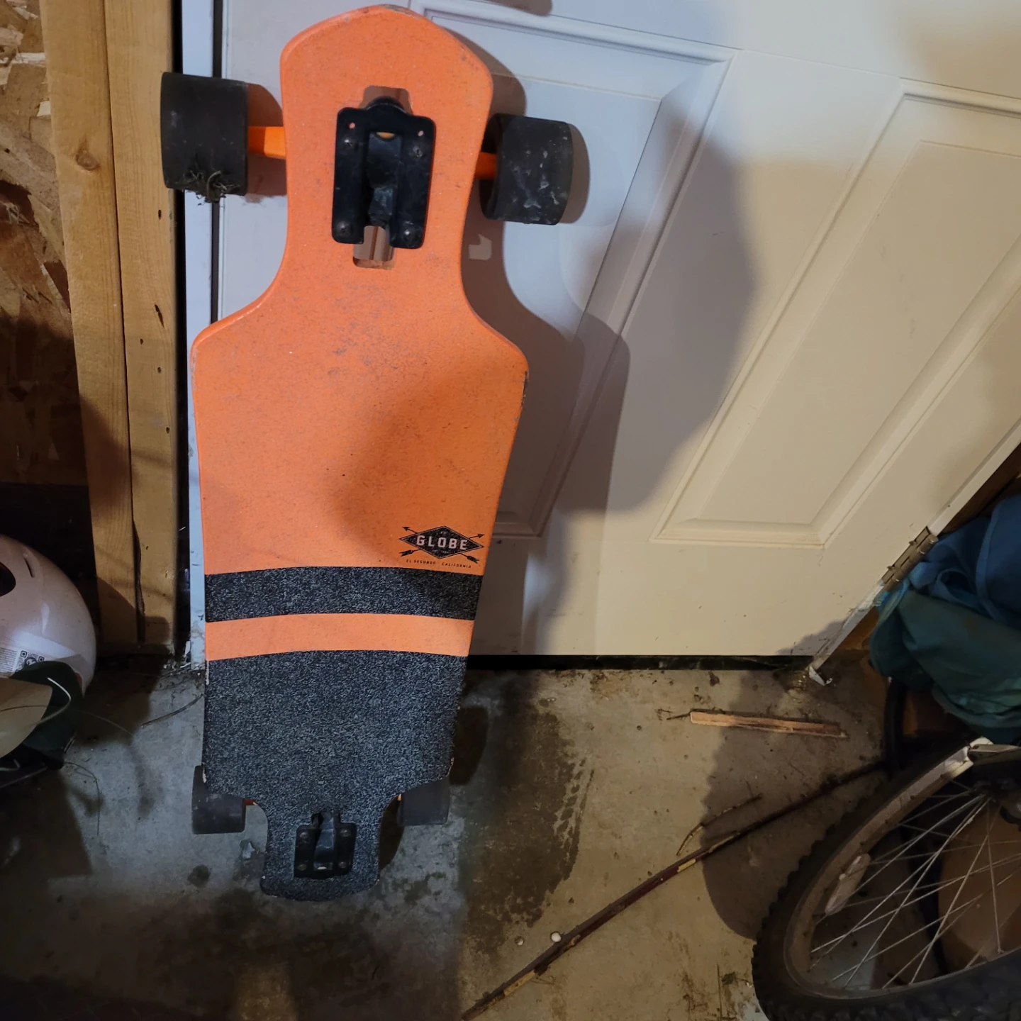 Globe Longboard Skateboard - Orange