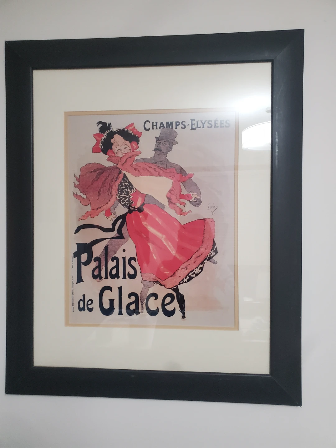 Palais de Glace Champs-Élysées Vintage Poster