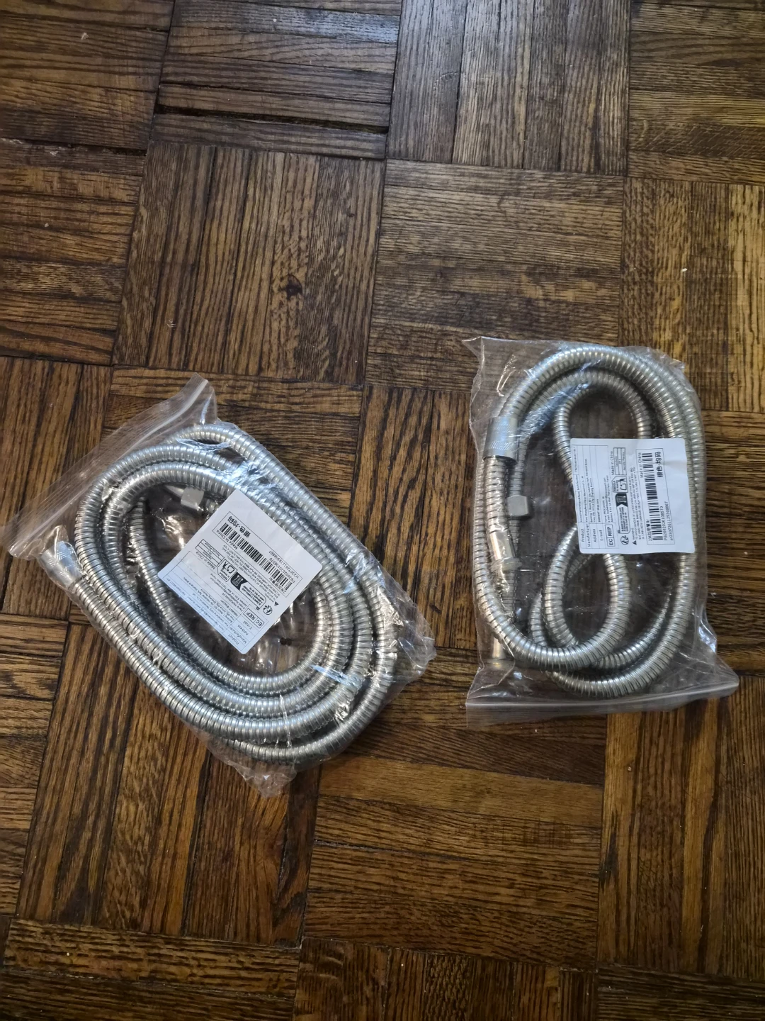 New Shower Hose Replacements (2m, 2-Pack)