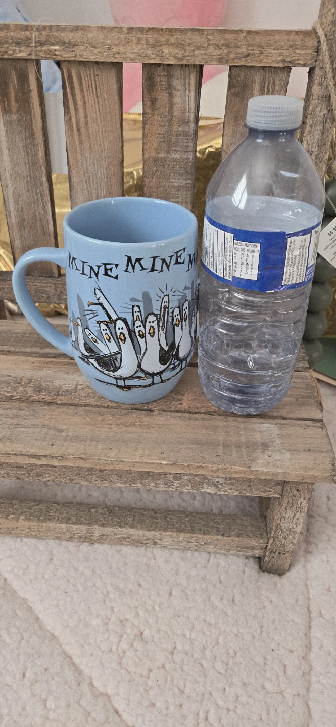 Blue "MINE MINE" Seagull Coffee Mug From Finding Nemo - photo 5