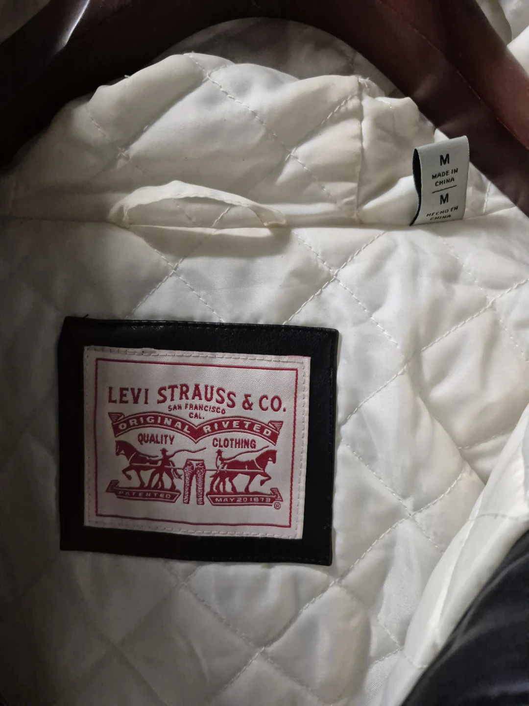 Levi Strauss & Co. Teddy Fleece Jacket - White - photo 2