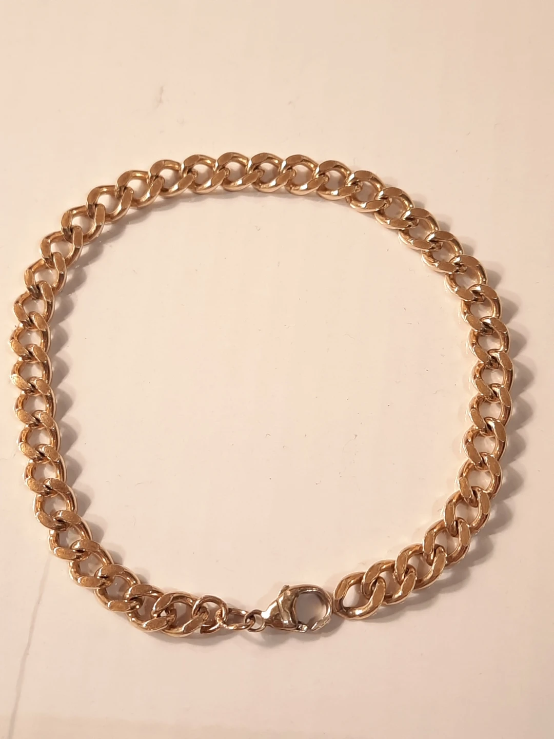 Gold Chain 14K gf Bracelet