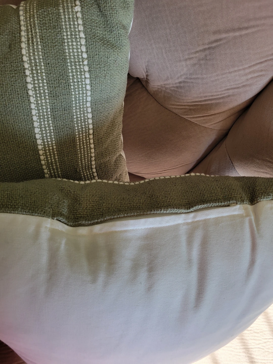 2 Sage Green Cushions - photo 4