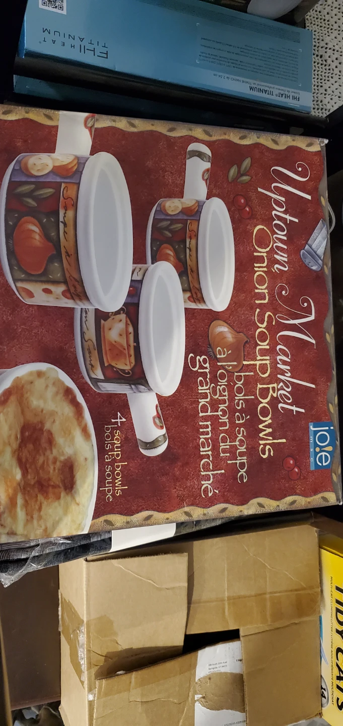 Uptown Market Onion Soup Bowls - Set of 4