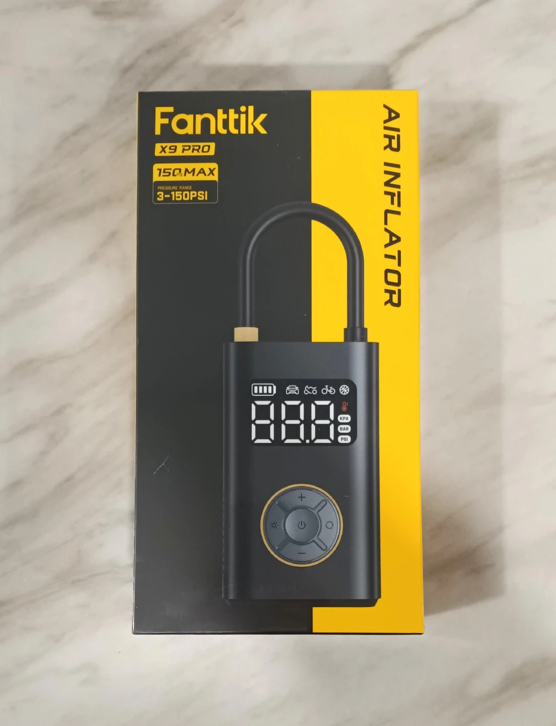 Fanttik X9 Pro Portable Tire Inflator (Brand New)