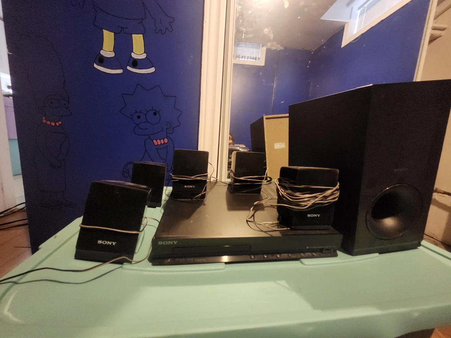 Sony Home Theatre System with Subwoofer and Speakers