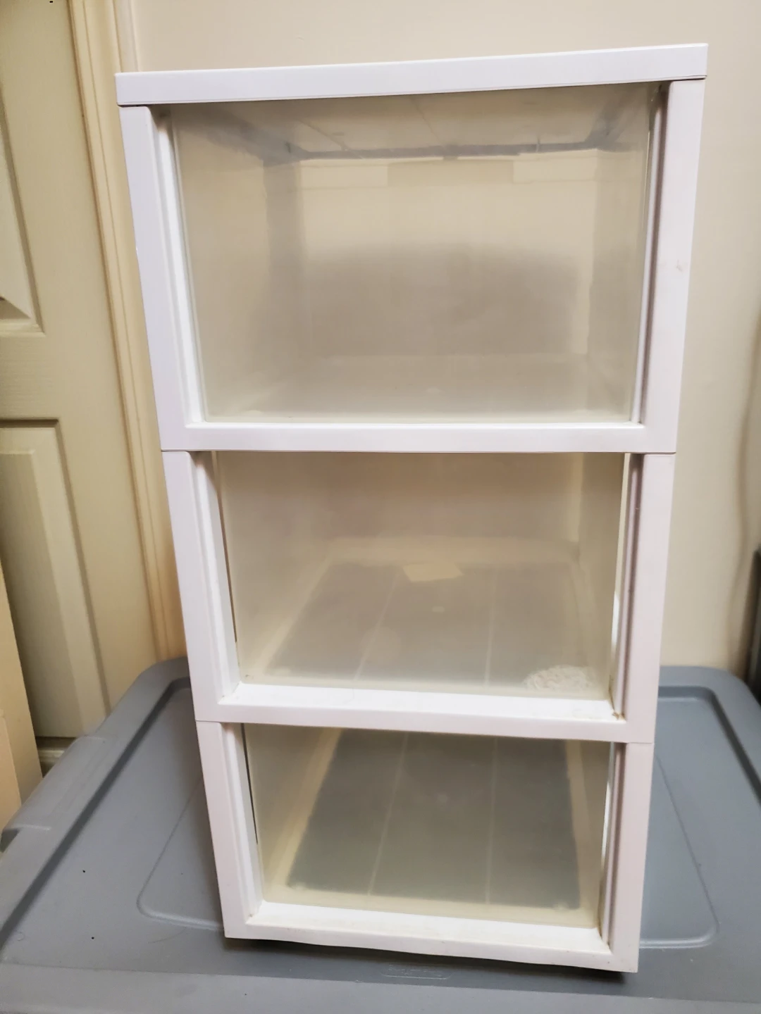 3-Drawer Plastic Storage Unit - photo 4