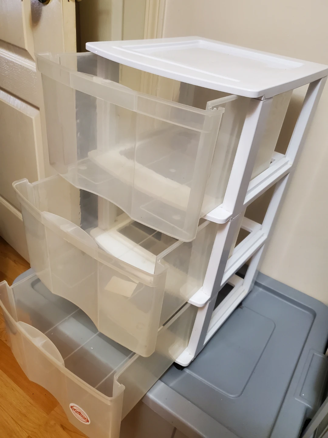 3-Drawer Plastic Storage Unit - photo 5