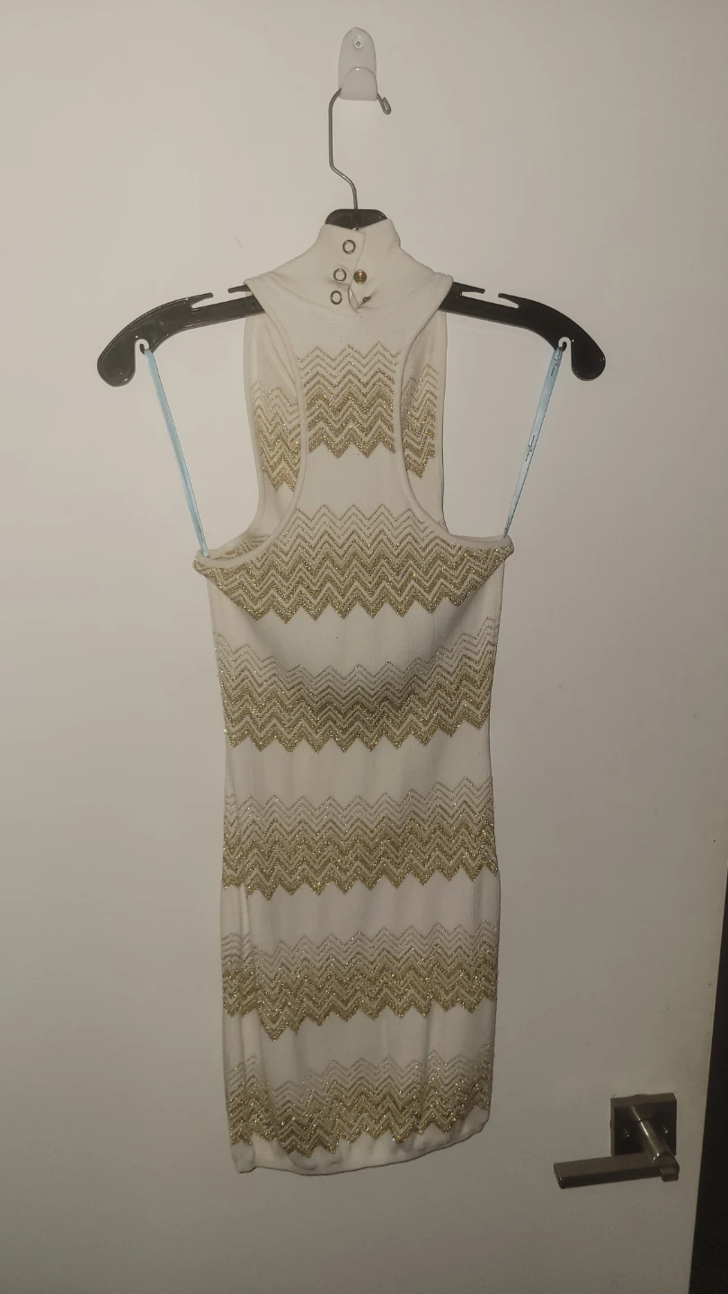 Guess Marciano Sleeveless Zigzag Knit Dress - photo 3