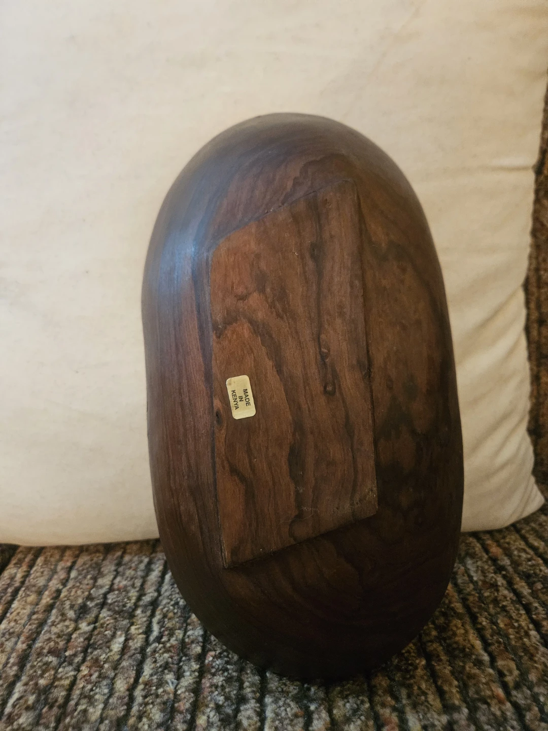 Wooden Decorative Bowl - Made in Kenya - photo 3