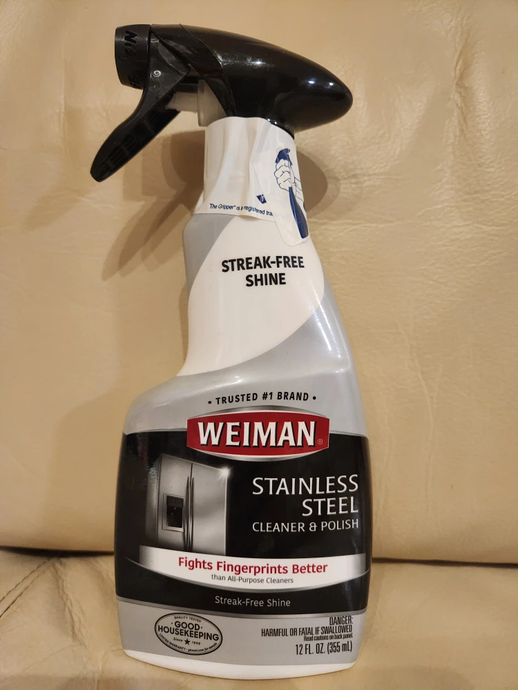 Weiman Stainless Steel Cleaner & Polish - 12 fl oz 🧡