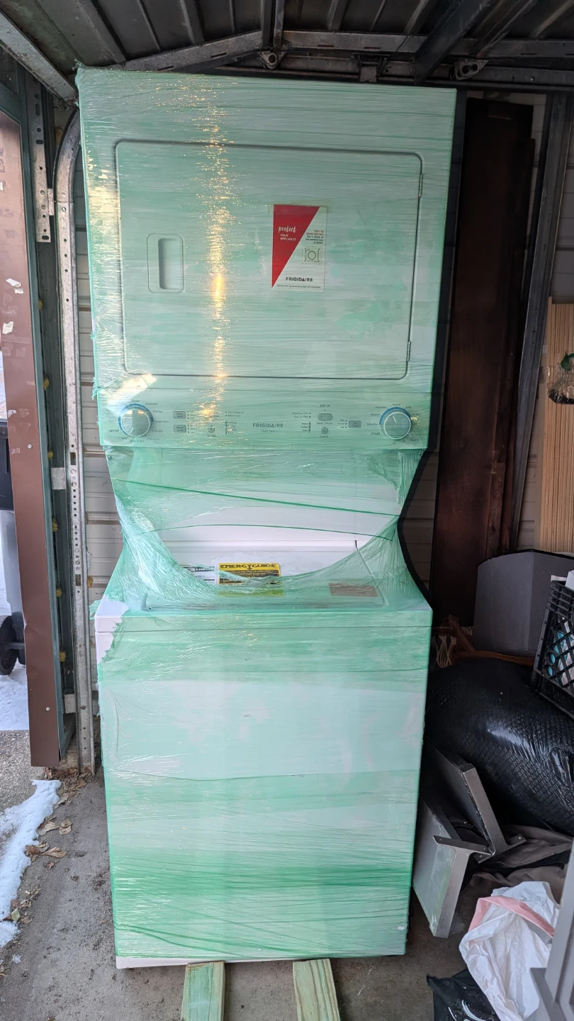 Frigidaire Stackable Washer and Dryer
