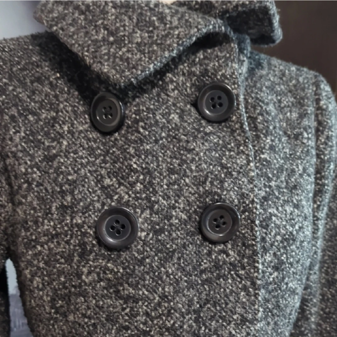Women's Double-Breasted Peacoat - photo 2