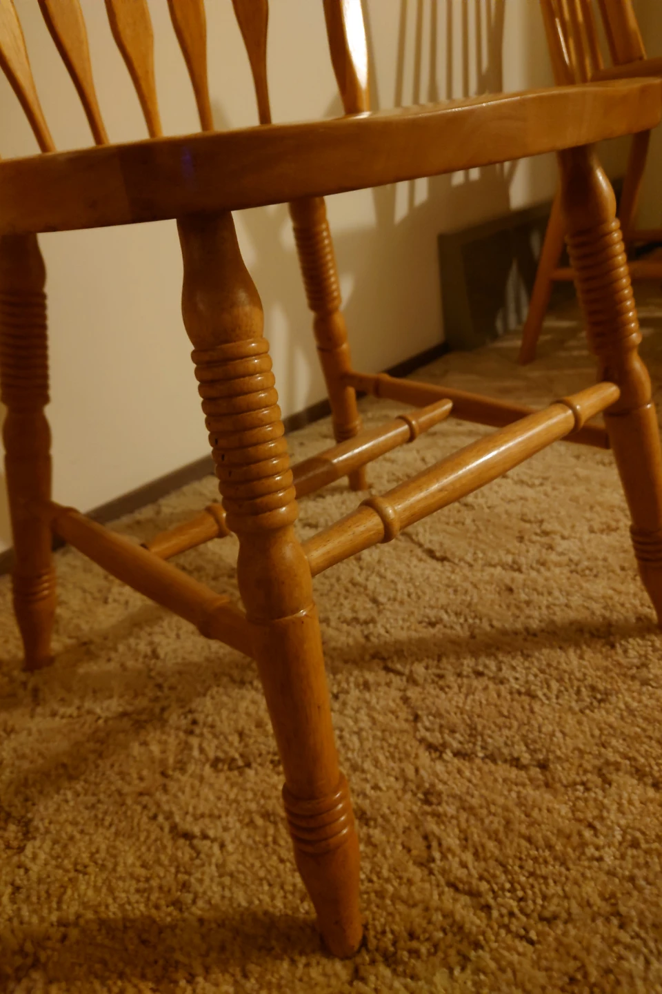 Wooden Dining Chairs - Set of 2 - photo 4