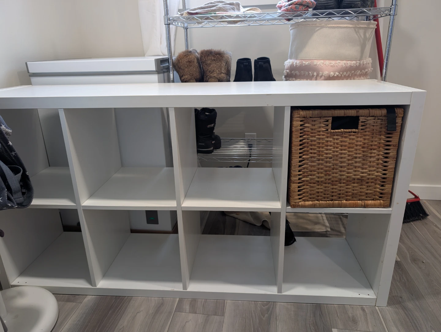 White Cube Storage Unit
