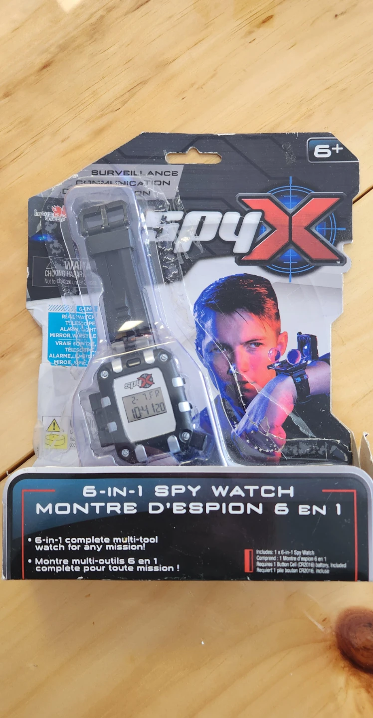 SpyX 6-in-1 Spy Watch