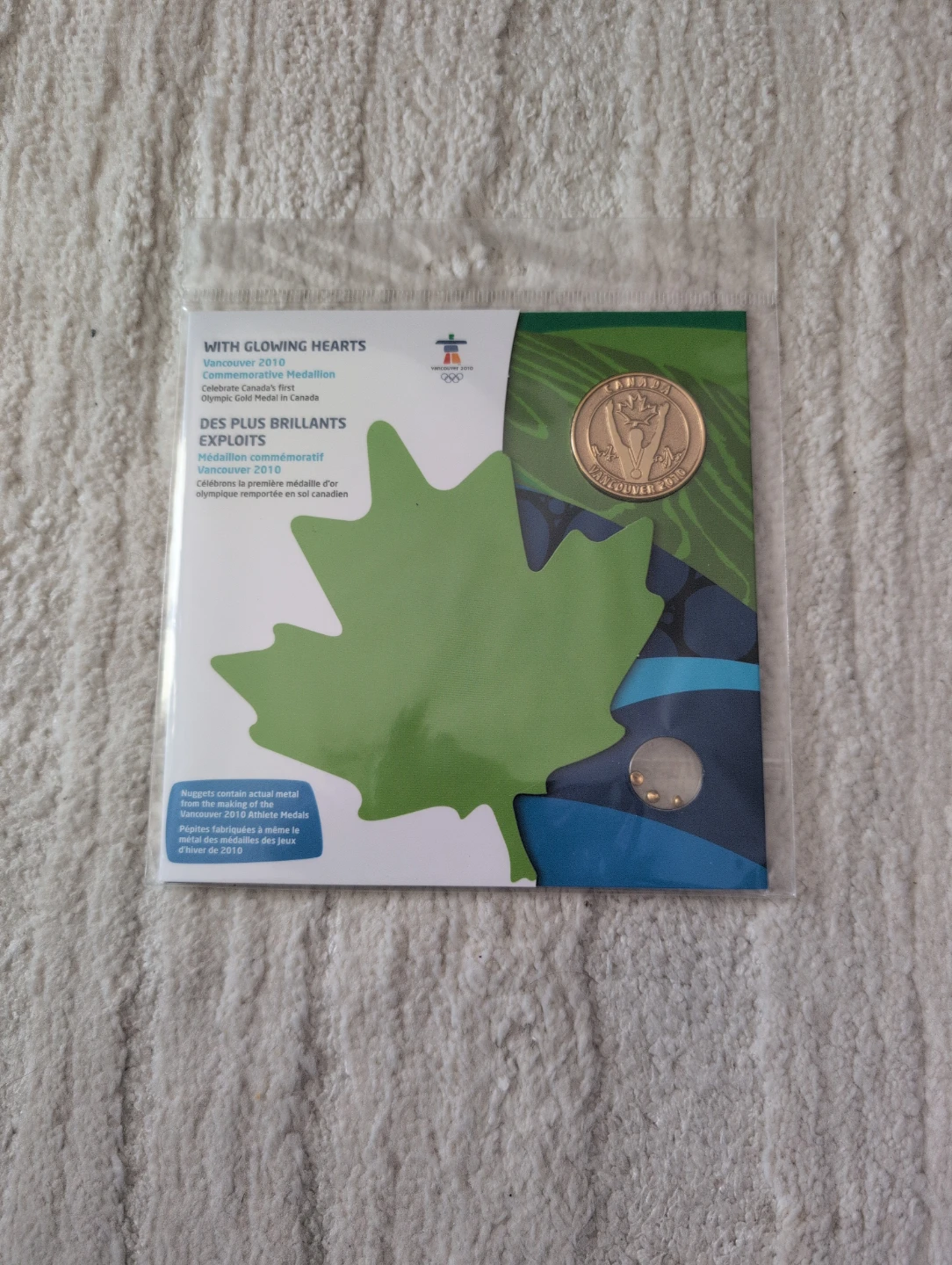 Vancouver 2010 Winter Olympics Commemorative Medallion