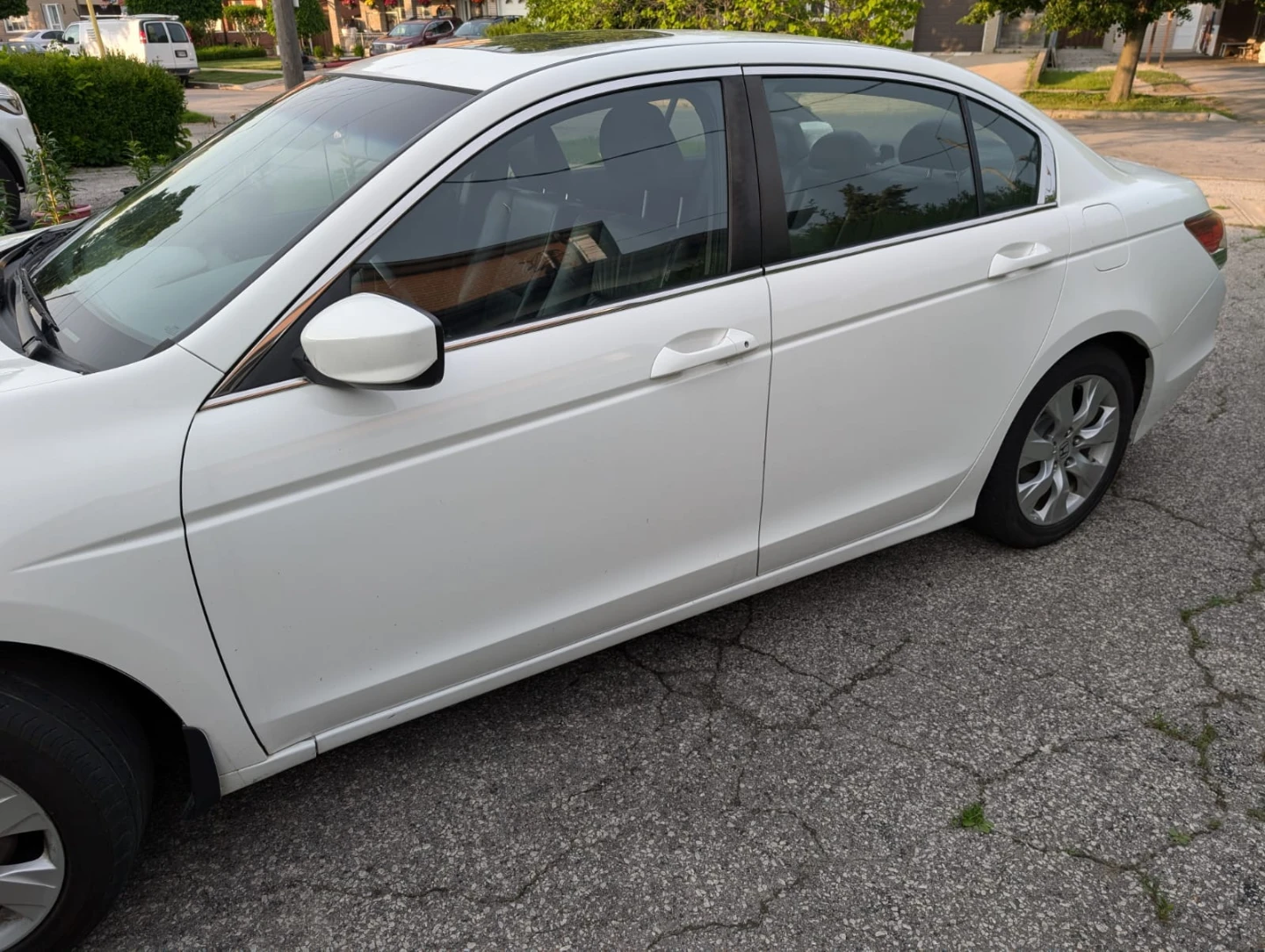 2009 White Honda Accord Sedan - photo 3