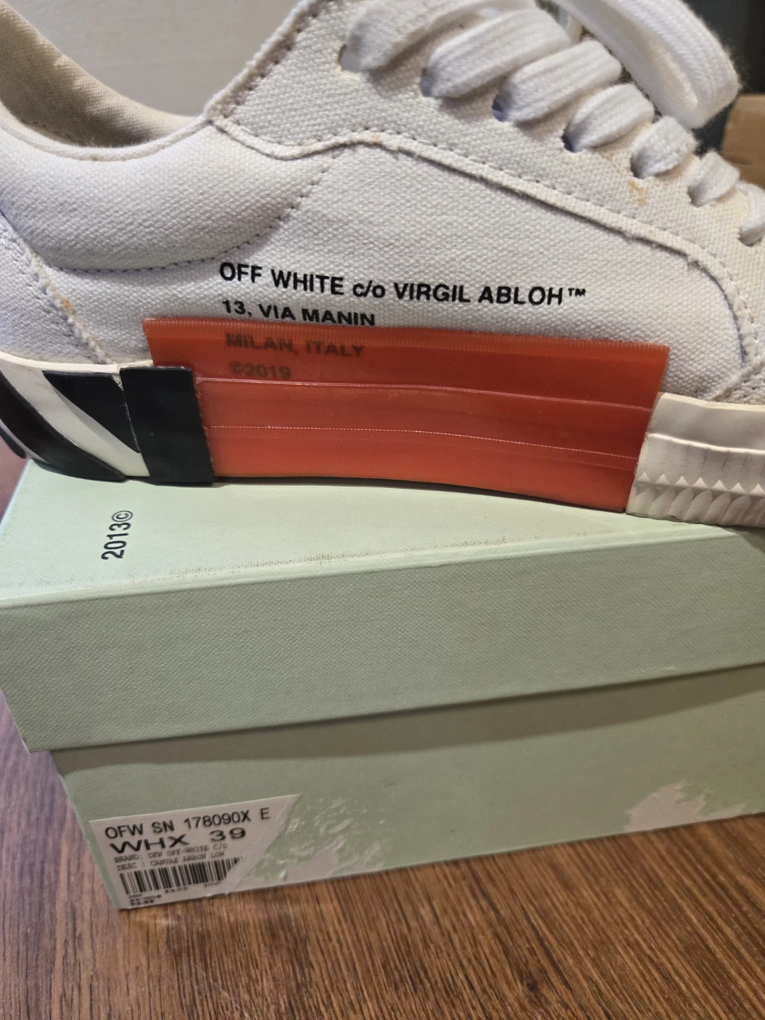 OFF-WHITE vulc low sneakers - photo 2